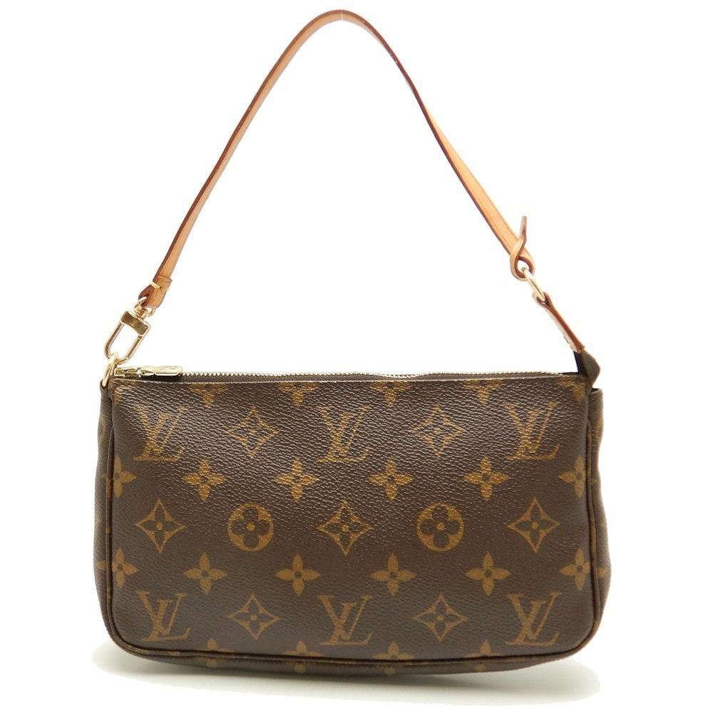 Louis Vuitton Monogram Pochette Accessoires Brown Accessory Pouch